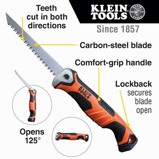 Klein Tools 31737 Saw, 1 1/2" x 6 11/16 - 11 15/16" - Default Title