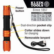 Klein Tools 56411 Aluminum Pocket Light, 3/4" x 4 1/4" - Default Title