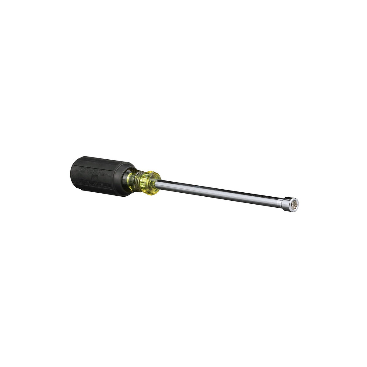 Klein Tools 646 Chrome-Plated Nut Driver, 9 3/4" Long - 1/4'' 6'' Shaft