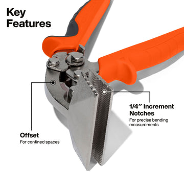 Klein Tools Hand Seamer, 3 1/2" Wide - 5 7/16"