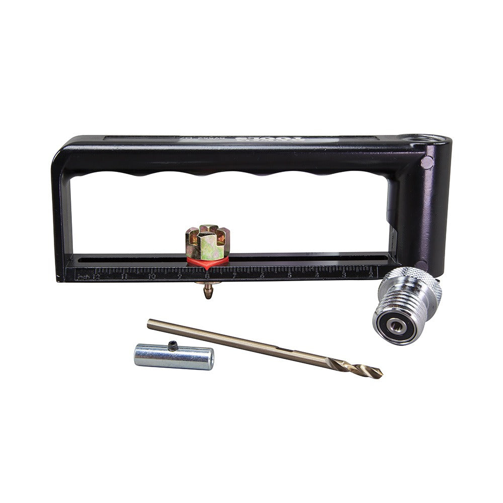 Klein Tools 89552 Aluminum Hole Cutter, 1 1/8" x 7 1/4", Black - Default Title