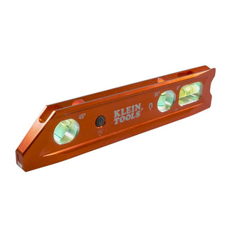 Klein Tools 935RBLT Aluminum Level, 1 13/16" x 9", Orange - Default Title