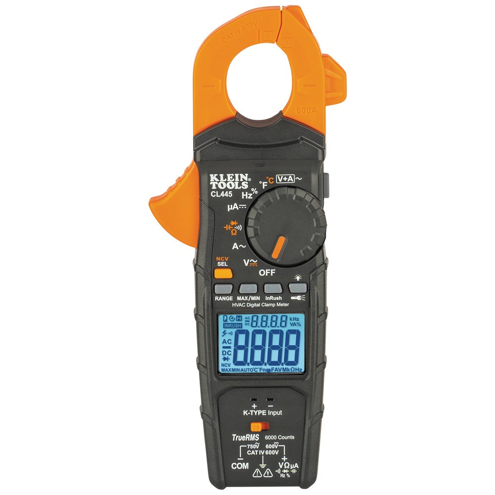 Klein Tools CL445 Clamp Meter, 3 3/4" x 9 1/4", 750V - photo 2