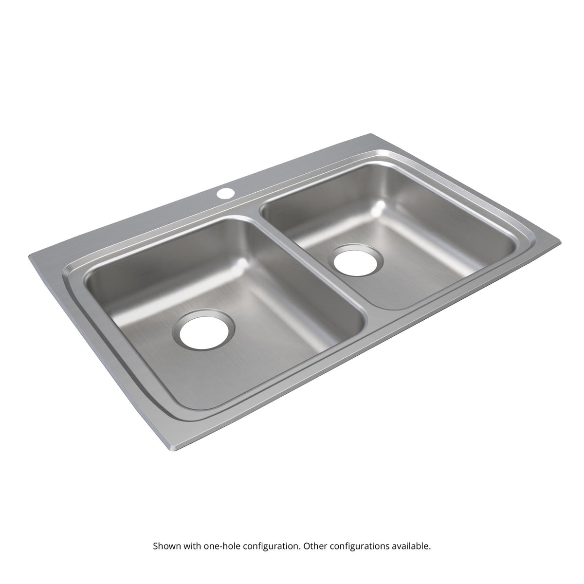 Just Manufacturing DLADA2233A553-J Stainless Steel Sink Bowl, 22" x 33", Silver - Default Title