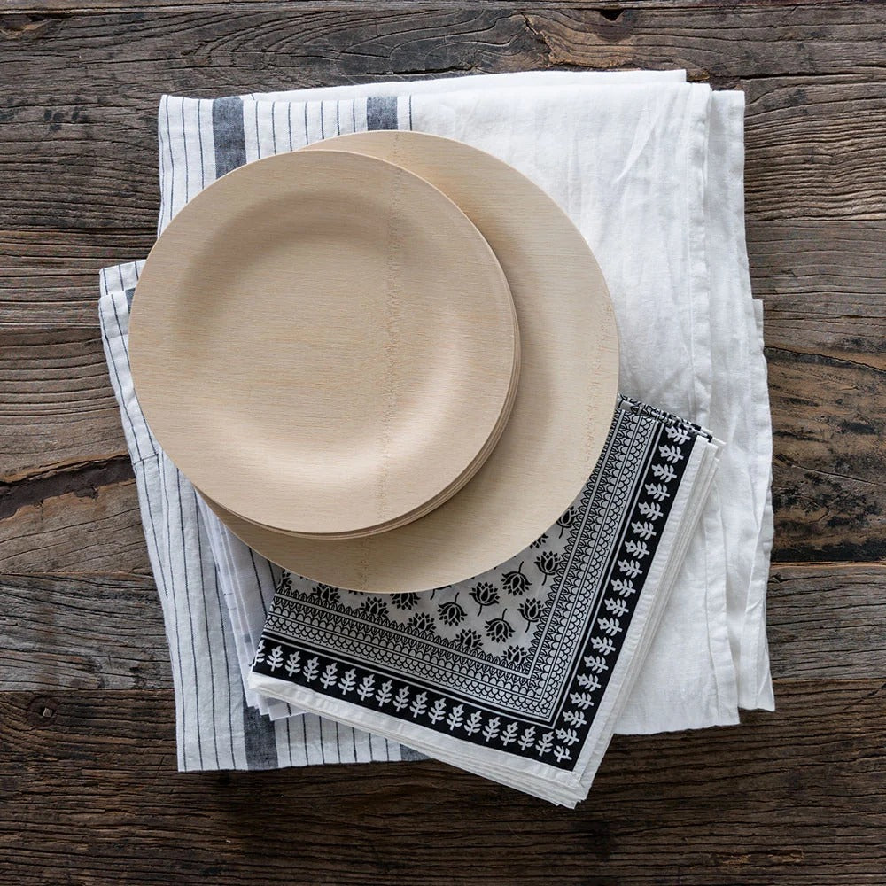 Bambu Bamboo Plate, Beige, 25/Pack - photo 7