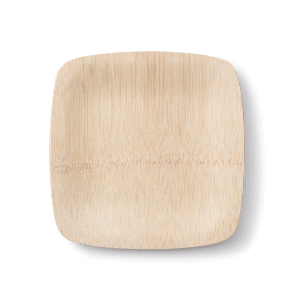 Bambu Bamboo Plate, Beige, 25/Pack - 9"