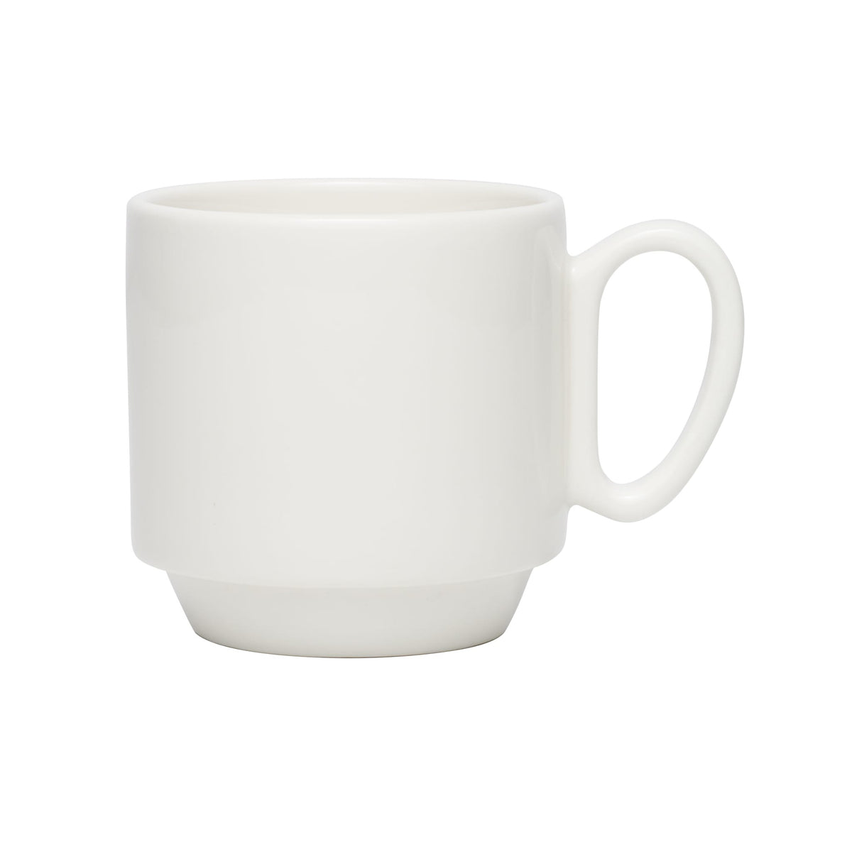 Libbey 109713 Ares Porcelain Mug, 8 oz., White - Default Title