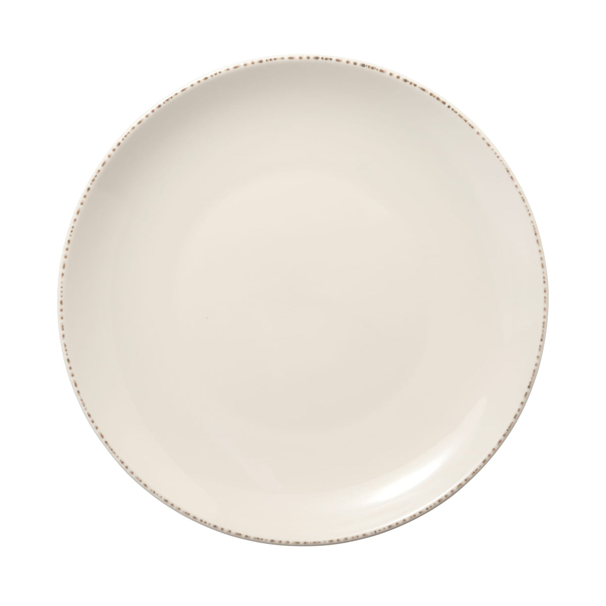 Libbey Farmhouse Porcelain Plate, Ivory - 10 1/2"