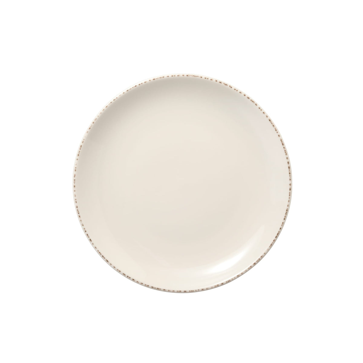 Libbey Farmhouse Porcelain Plate, Ivory - 8 1/4"