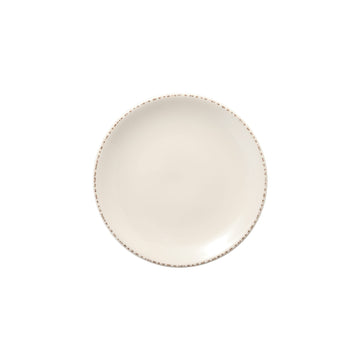 Libbey Farmhouse Porcelain Plate, Ivory - 6 1/2"