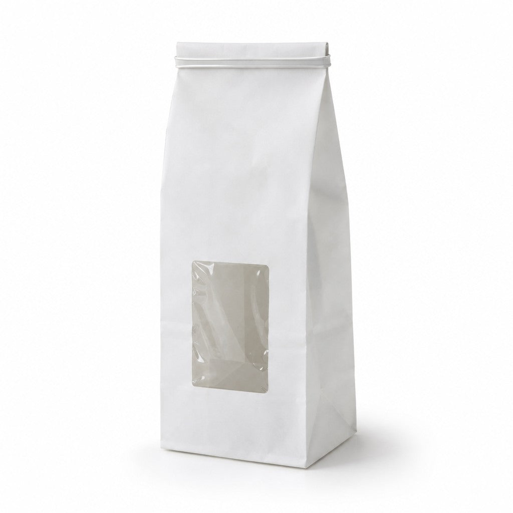 Choice Kraft Paper Cookie Bag, White