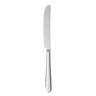Libbey 804 5501 Novara Stainless Steel Table Knife, 9 1/2" Long, Silver - Default Title