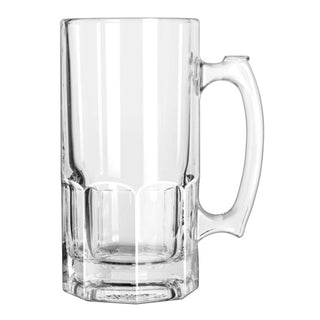 Libbey 5262 Gibraltar Glass Beer Mug, 33.8 oz., Clear - Default Title