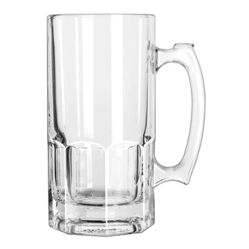 Libbey 5262 Gibraltar Glass Beer Mug, 33.8 oz., Clear - Default Title
