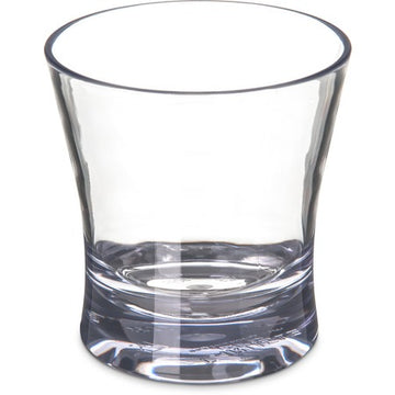 Carlisle 560907 Alibi SAN Plastic Glass, 8.3 oz., Clear - 6/Pack