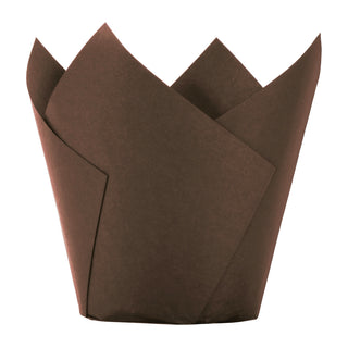 Hoffmaster 611101 Paper Baking Cup, 3 - 4 oz., Brown, 250/Case - Default Title