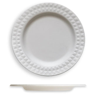 Jungle JP621418 Decor Plate, 7" Diameter, White, 100/Sample - Default Title