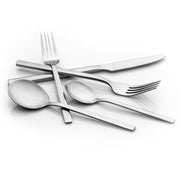 Libbey Elexa Satin Stainless Steel Teaspoon, 6 1/8" Long - Silver