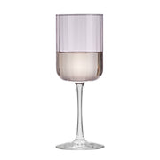 Libbey 7400 Linear Wine Glass, 13.5 oz. - Pink