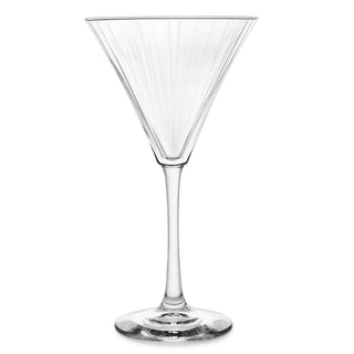 Libbey 7402 Linear Martini Glass, 9.5 oz. - Clear