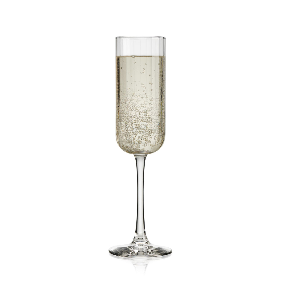 Libbey 7403 Linear Flute Glass, 7.5 oz. - Clear