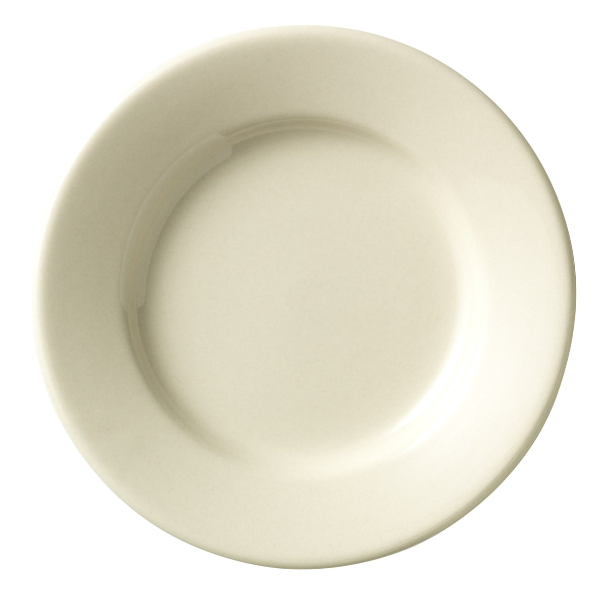Libbey 740-901 Porcelana Cream Porcelain Plate - 5 1/2"