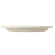 Libbey 740-901 Porcelana Cream Porcelain Platter - 10 1/4"