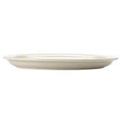 Libbey 740-901 Porcelana Cream Porcelain Platter - 11 1/2"