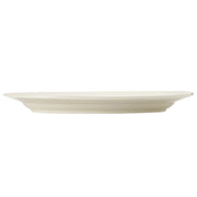 Libbey 740-901 Porcelana Cream Porcelain Platter - 15 1/4"