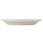 Libbey 740-901 Porcelana Cream Porcelain Platter - 9 1/2"