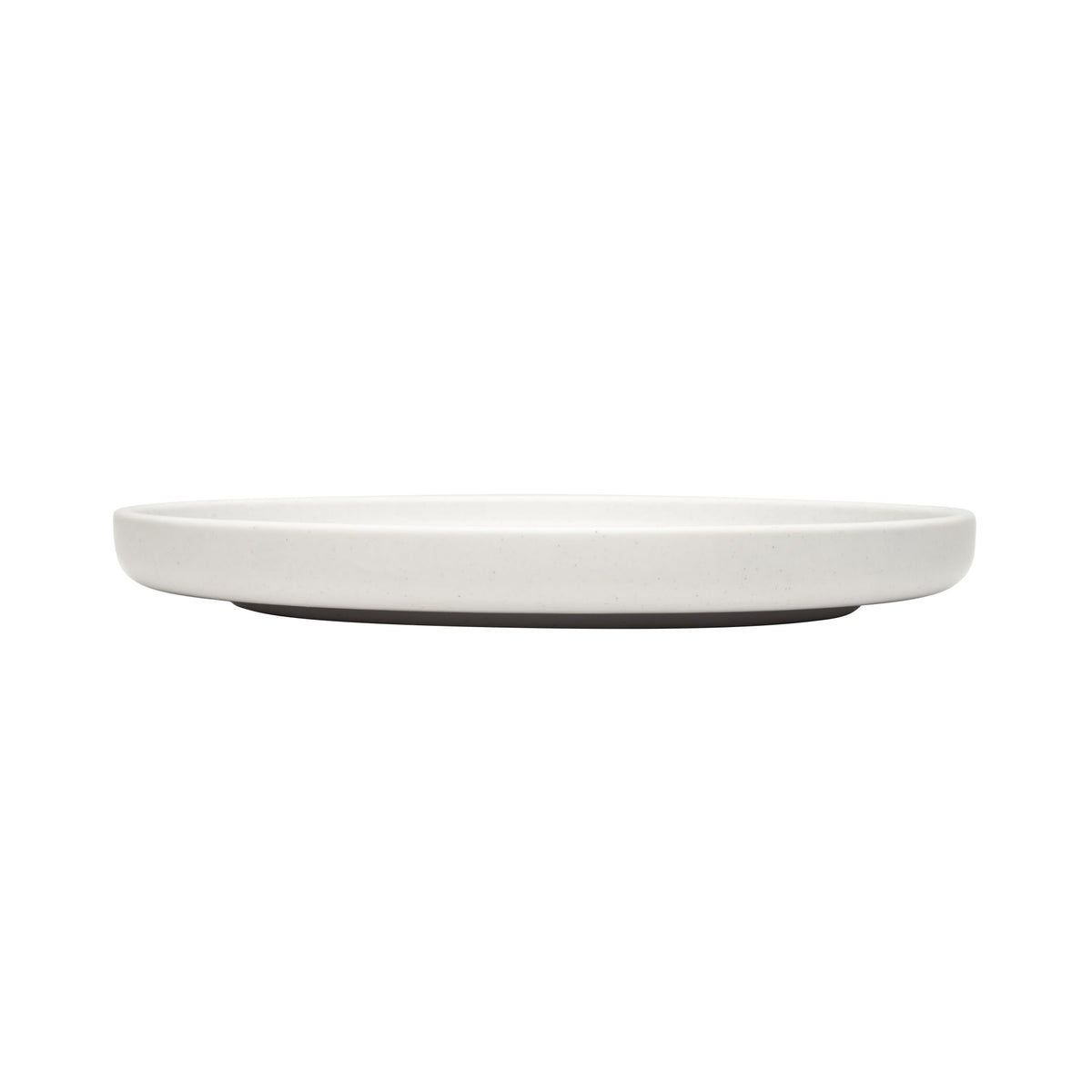 Libbey Driftstone Porcelain Plate, 9" Diameter - Driftwood