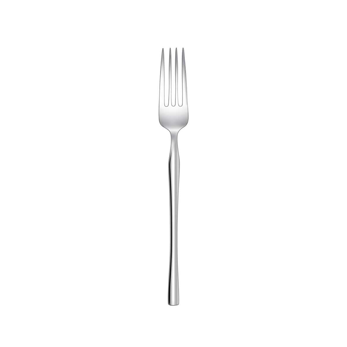 Reserve by Libbey 814 Euro Sleek Stainless Steel Serving Spoon, Silver - 8 3/4"