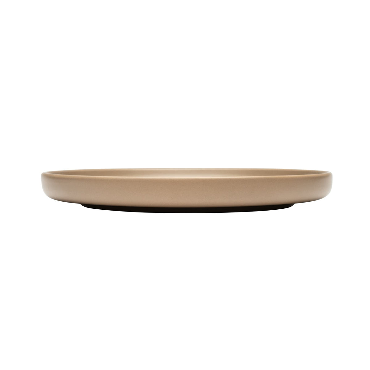 Libbey Driftstone Porcelain Plate, 9" Diameter - Sand