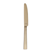 Reserve by Libbey 902 5921 Santorini Stainless Steel Dinner Knife, 9 1/2" Long, Gold - Default Title