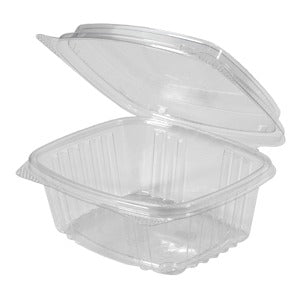 Genpak AD12F PET Plastic Deli Container, 12 oz., Clear, 100/Pack - Default Title
