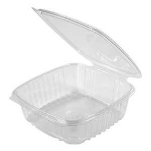 Genpak AD48 PET Plastic Deli Container, 48 oz., Clear, 100/Pack - Default Title