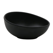 G.E.T. Enterprises B-2020 GET Riverstone Melamine Serving Bowl, 20 oz. - Black Gray