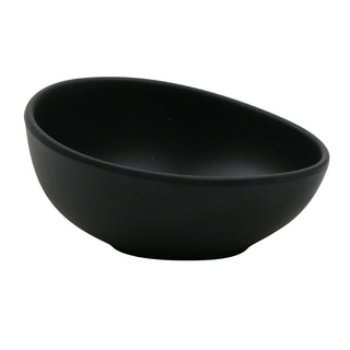G.E.T. Enterprises B-2020 GET Riverstone Melamine Serving Bowl, 20 oz. - Black Gray