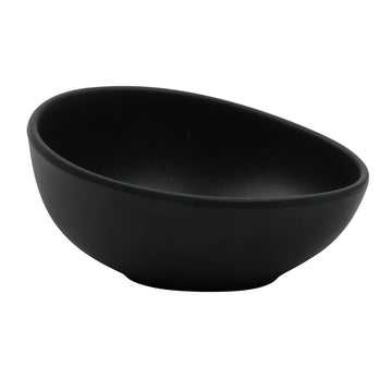 G.E.T. Enterprises B-2020 GET Riverstone Melamine Serving Bowl, 20 oz. - Black Gray