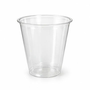 New Roots Plastic Cup, 3 3/4" Diameter, Clear