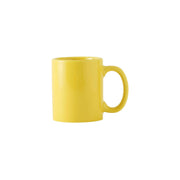 Tuxton China Mug, 12 oz., 6/Pack - Yellow