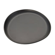 G.E.T. Enterprises CS-610 GET Riverstone Melamine Plate, 6" Diameter - Black Gray
