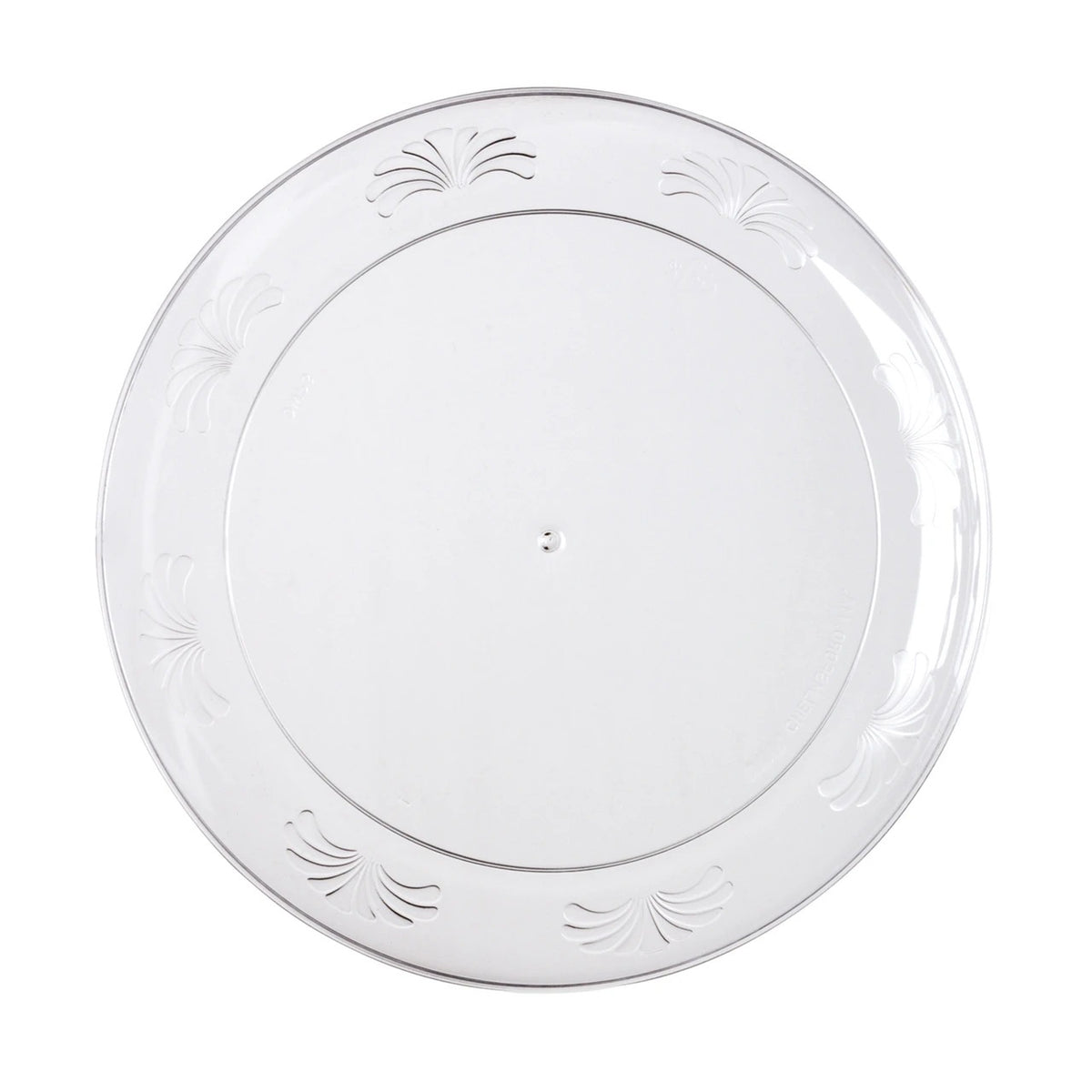 WNA Comet DWP9180BK Plastic Plate, 9" Diameter, Black, 18/Pack - Default Title