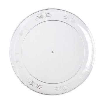 WNA Comet DWP9180BK Plastic Plate, 9" Diameter, Black, 18/Pack - Default Title