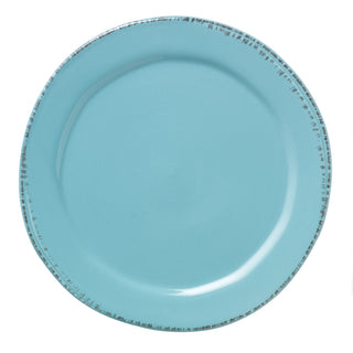 Libbey Farmhouse Porcelain Plate, 9" Diameter - Blue