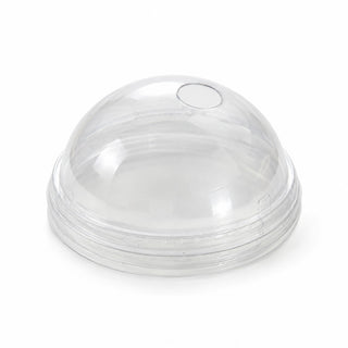 New Roots 9-24 Dome Plastic Cup Lid, 9 - 24 oz., Clear, 40/Pack