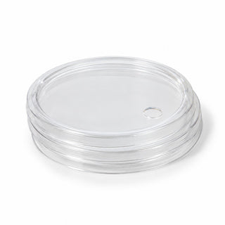 New Roots 9-24 Plastic Cup Lid, 9 - 24 oz., Clear, 40/Pack