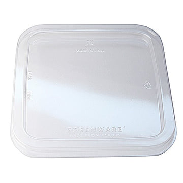 Fabri-Kal 9509521 PLA Plastic Lid, 24 - 32 oz., Clear, 50/Pack - Default Title