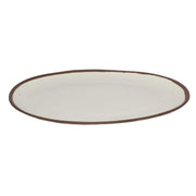 G.E.T. Enterprises P-151 GET Pottery Market Melamine Platter, 11" x 15" - Beige Brown