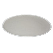 G.E.T. Enterprises P-151 GET Pottery Market Melamine Platter, 11" x 15" - Gray White